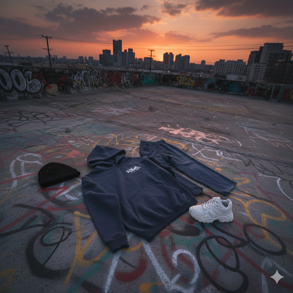 DROP 001 - SUNFADE HOODIE & SWEATS COMBO